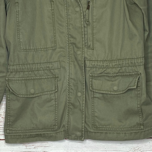 Madewell Passage Jacket in Army Green Sz S - Picture 9 of 16
